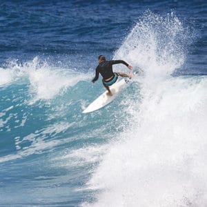 Surfing in Nicaragua